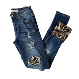 KanCan Women’s Vienna Mid Rise Super Skinny Jeans Size 23/0